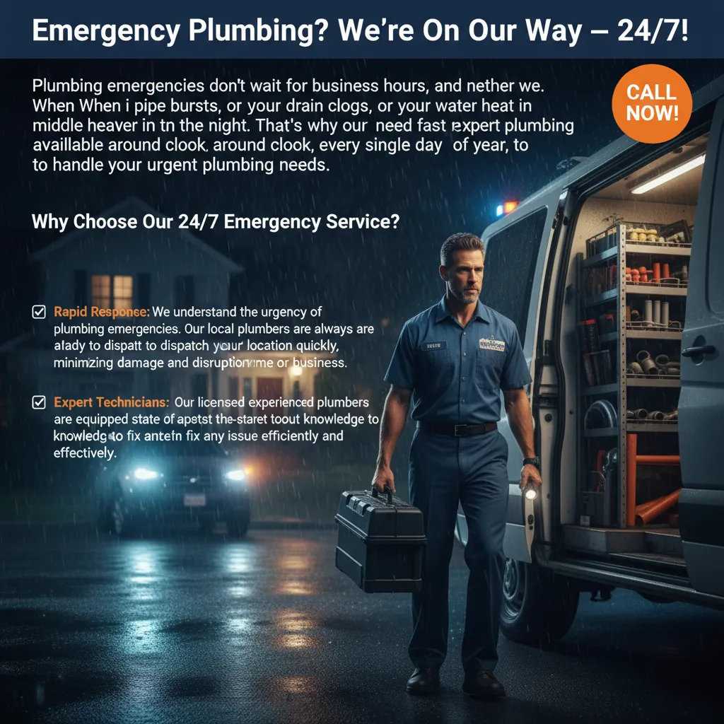 24/7 Emergency Plumber Cambridge