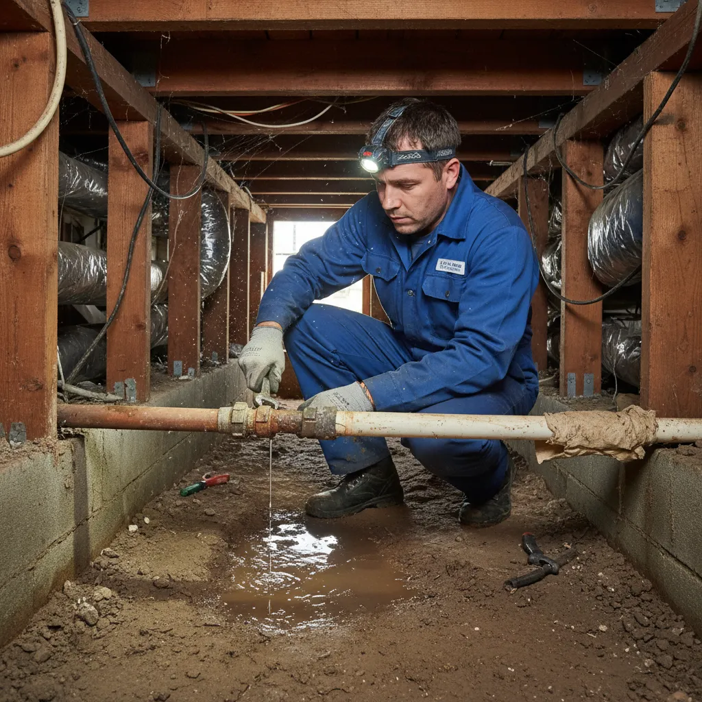 Water leaking through ceiling