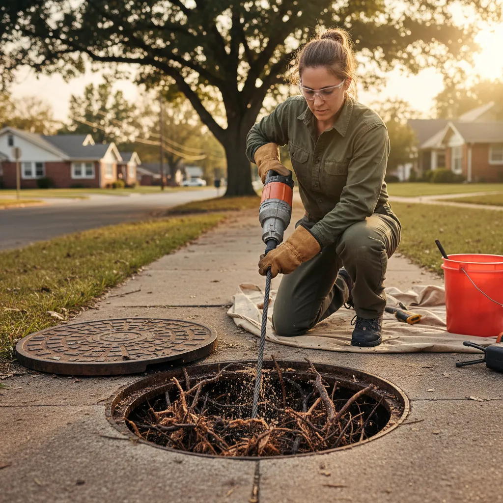 Tree Roots in Drain