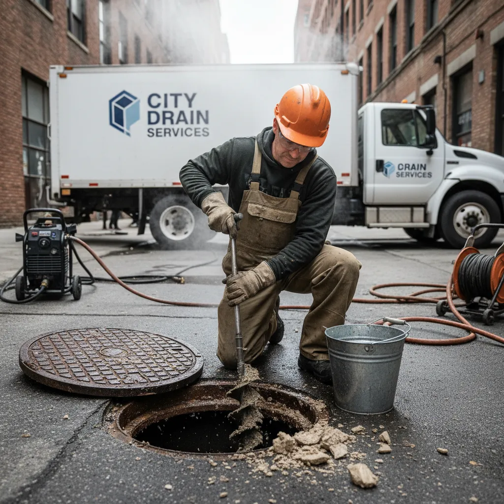 Hair and soap residue