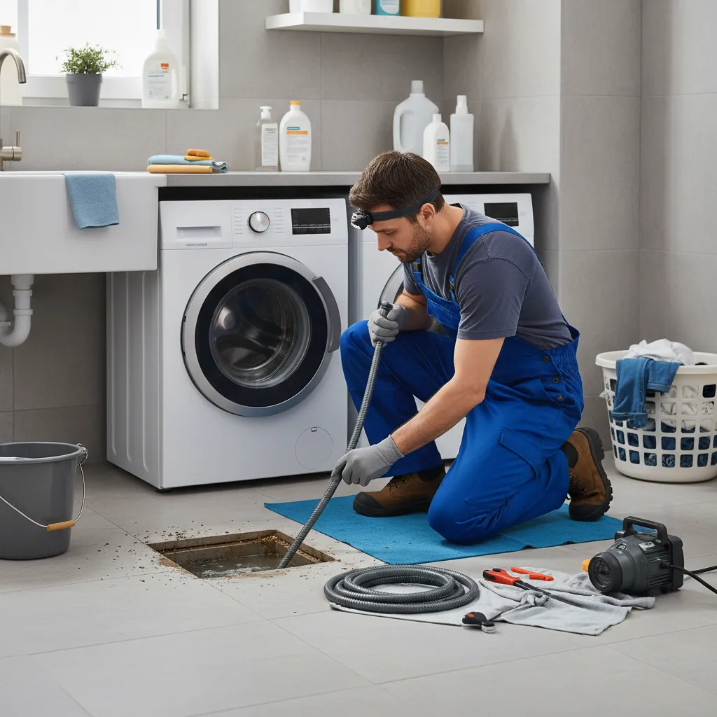 Kitchen sink drain cleaned