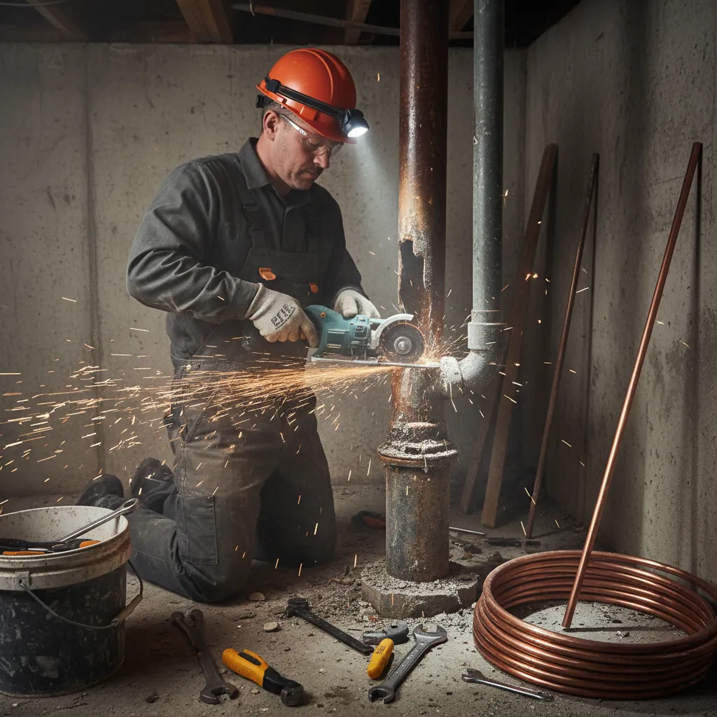 Heating pressure loss diagnosis