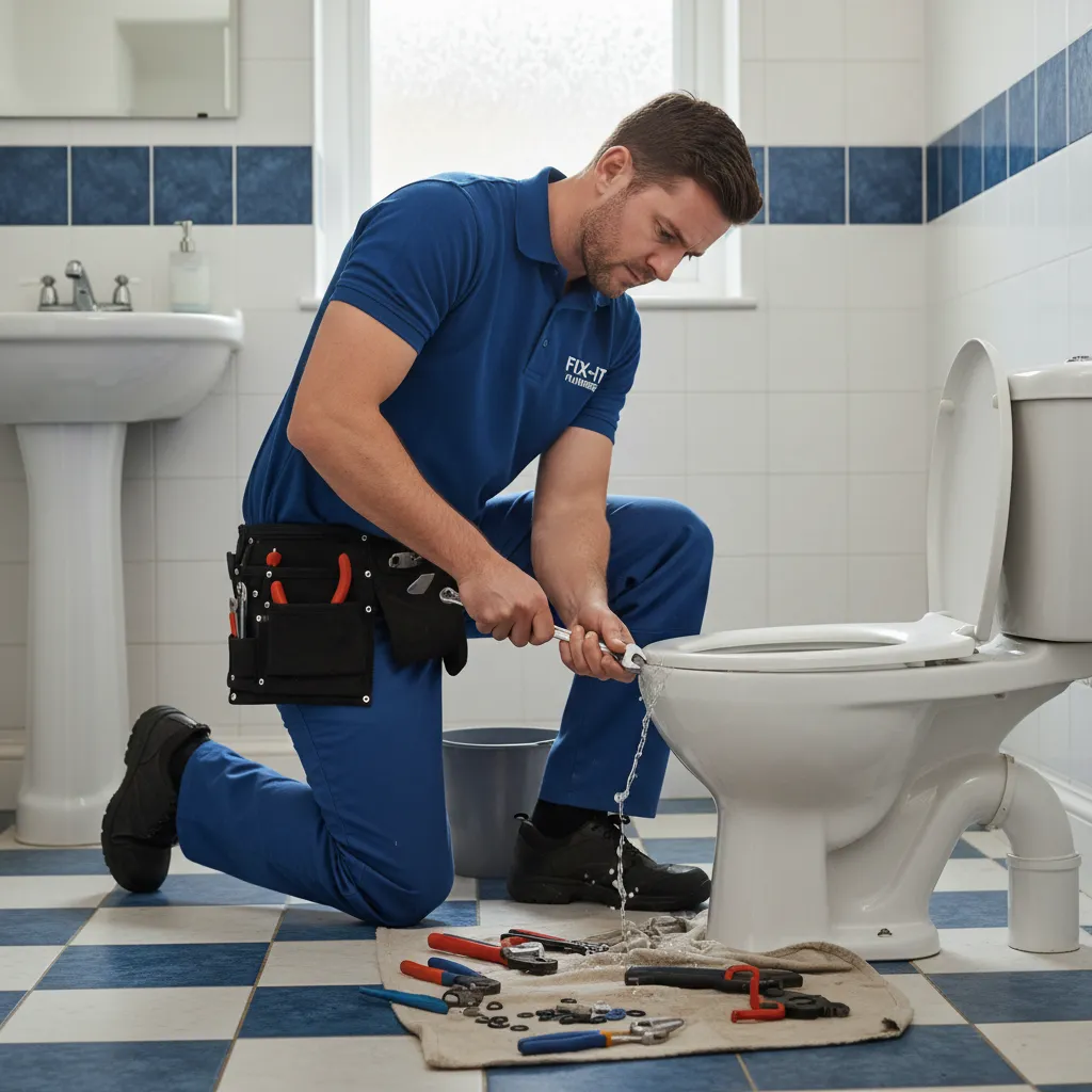 Toilet Repair in white notley