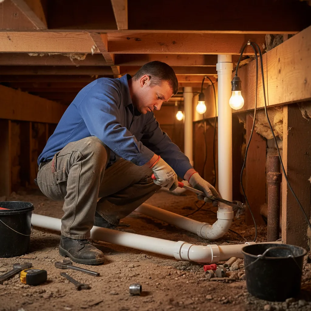 Outdoor pipe repair specialist