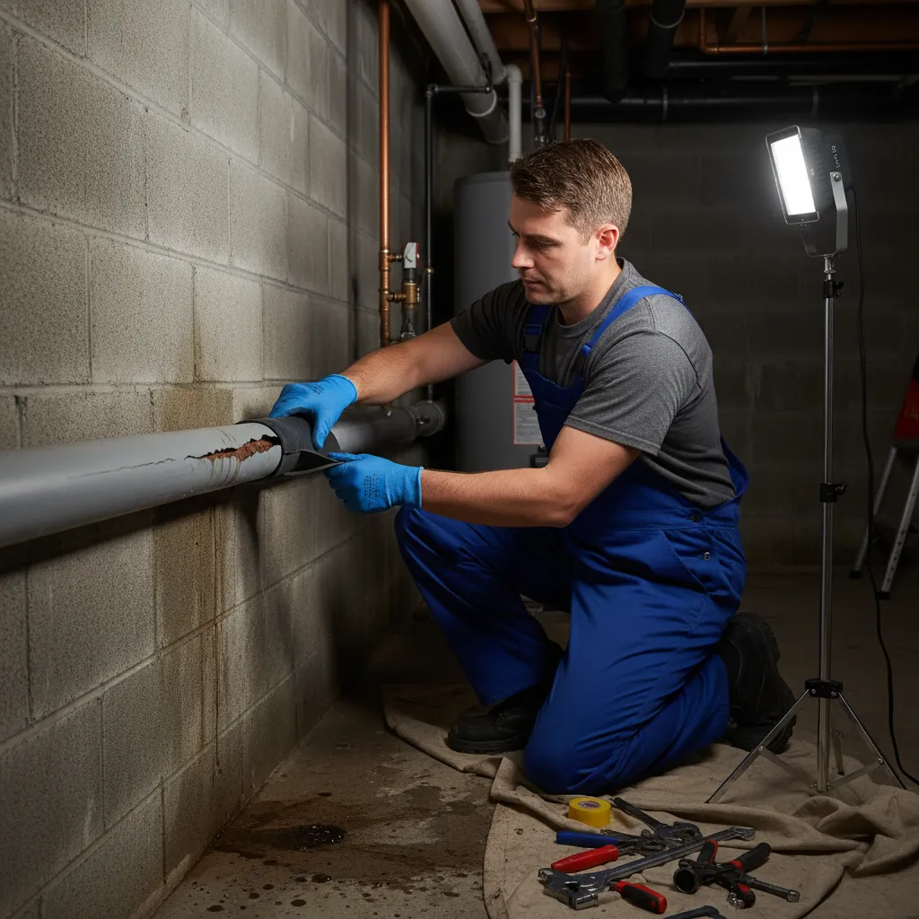 Commercial property pipe repair Braintree industrial estate