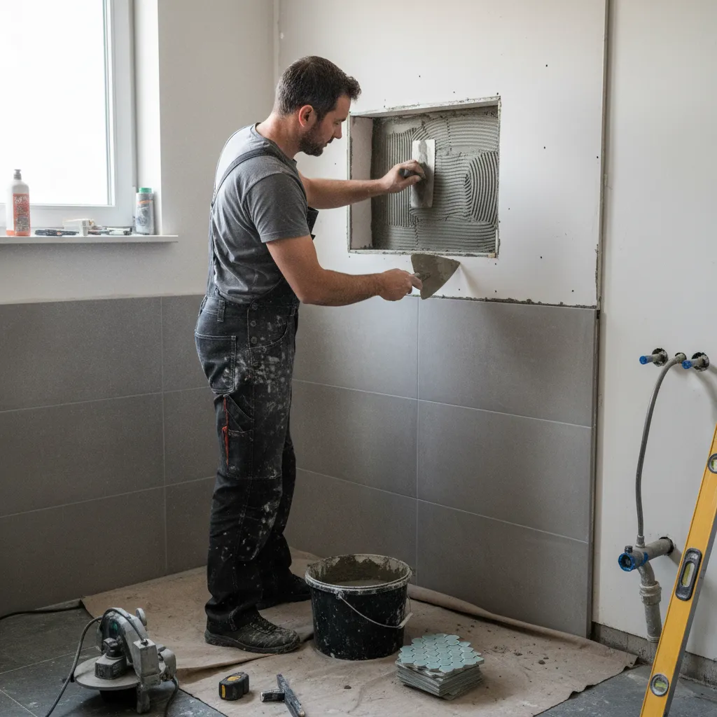 Space-saving small bathrooms