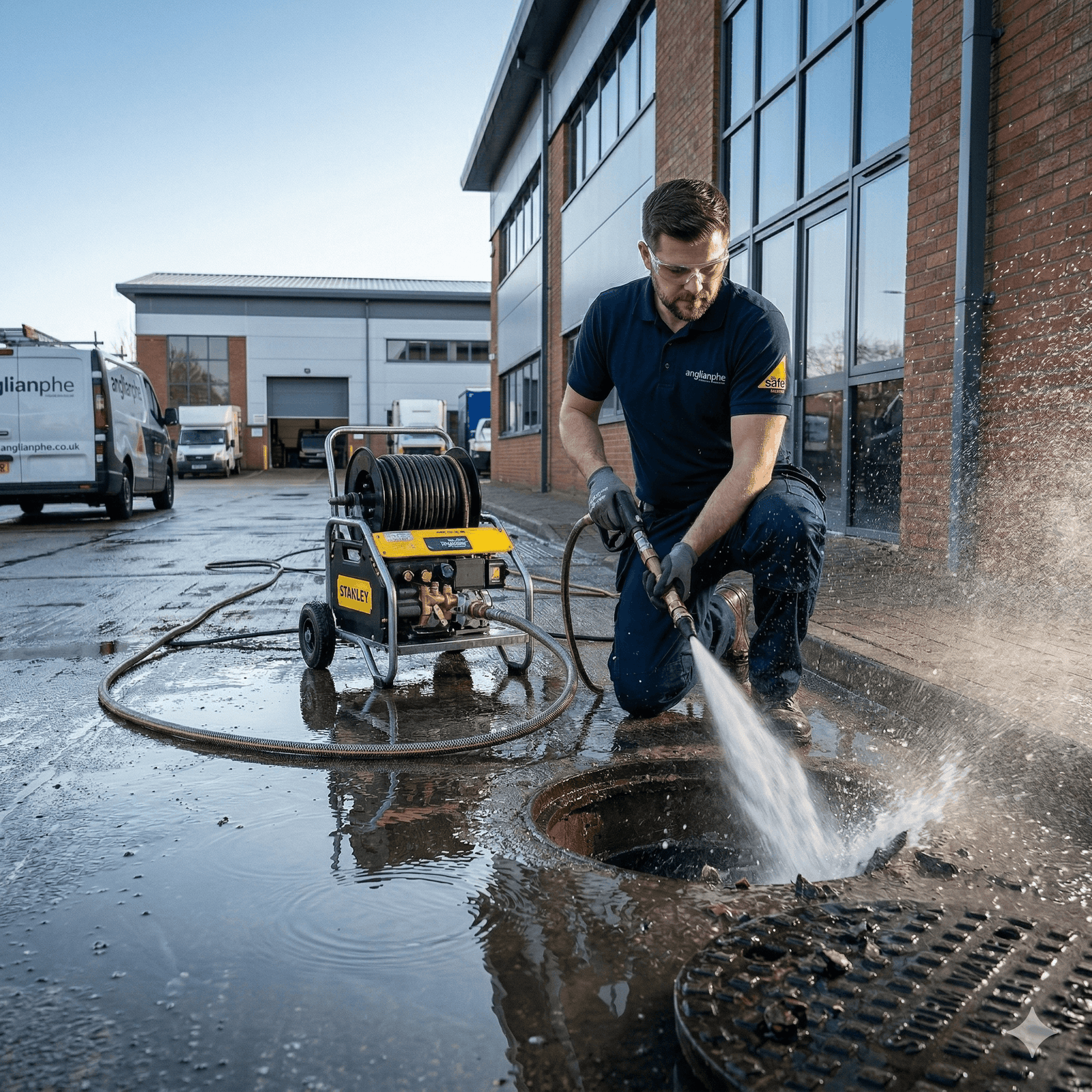 Gas Safe registered engineer servicing boiler in Costessey Norfolk – AnglianPHE heating services