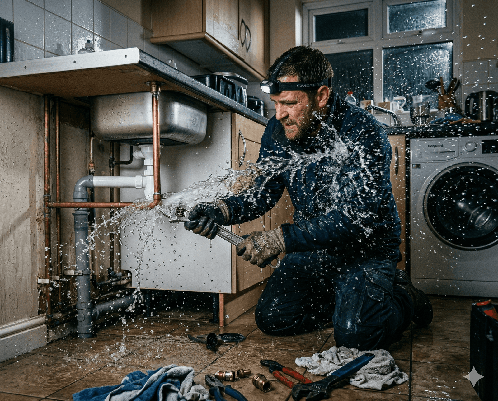Advanced leak detection equipment Efford — thermal imaging CCTV survey