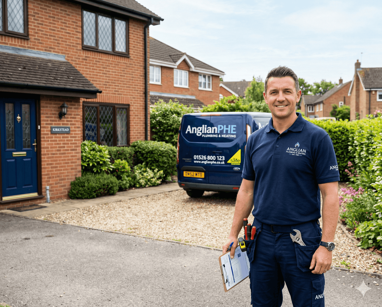 AnglianPHE plumber in Kirkstead – local Gas Safe registered engineer