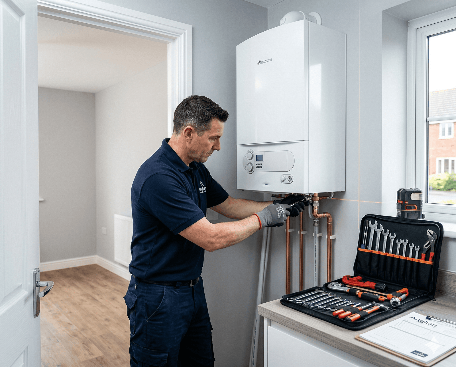 Same-day boiler repair completed in Kirkstead