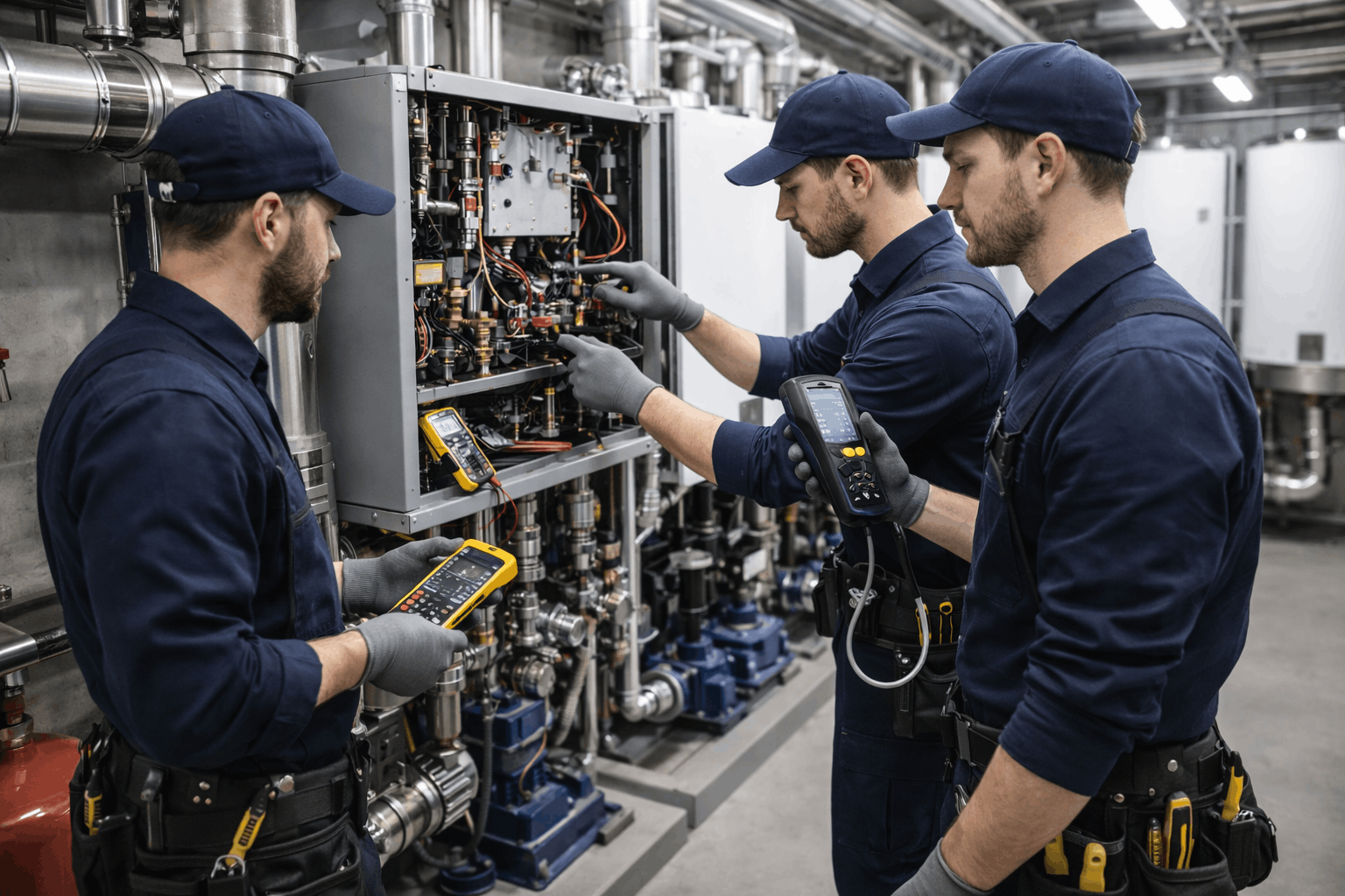Professional commercial boiler maintenance service in Braintree by Gas Safe registered engineer