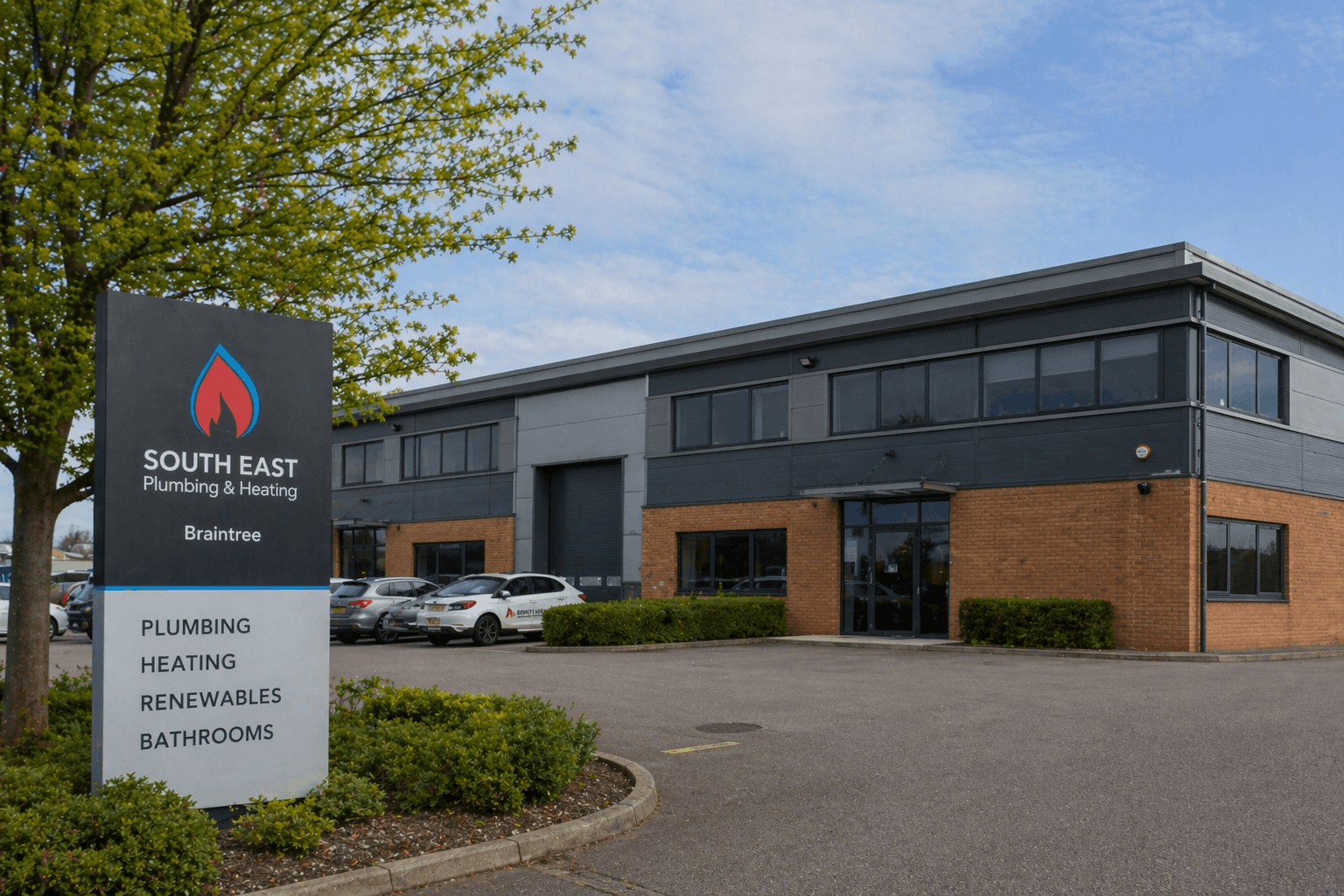 Typical Braintree commercial property requiring professional commercial boiler replacement services