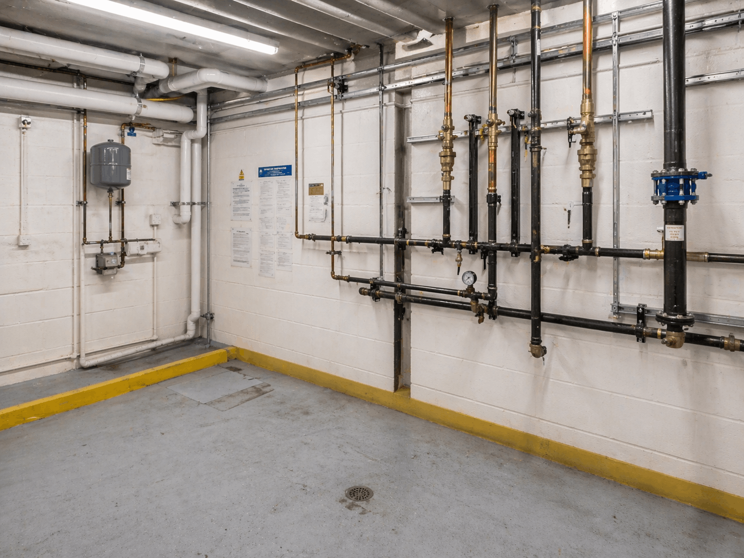 Cambridge commercial boiler room preparation before commercial boiler replace installation