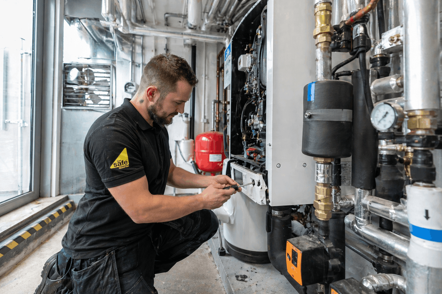 Commercial hot water systems installation in Cambridge by Gas Safe registered engineers
