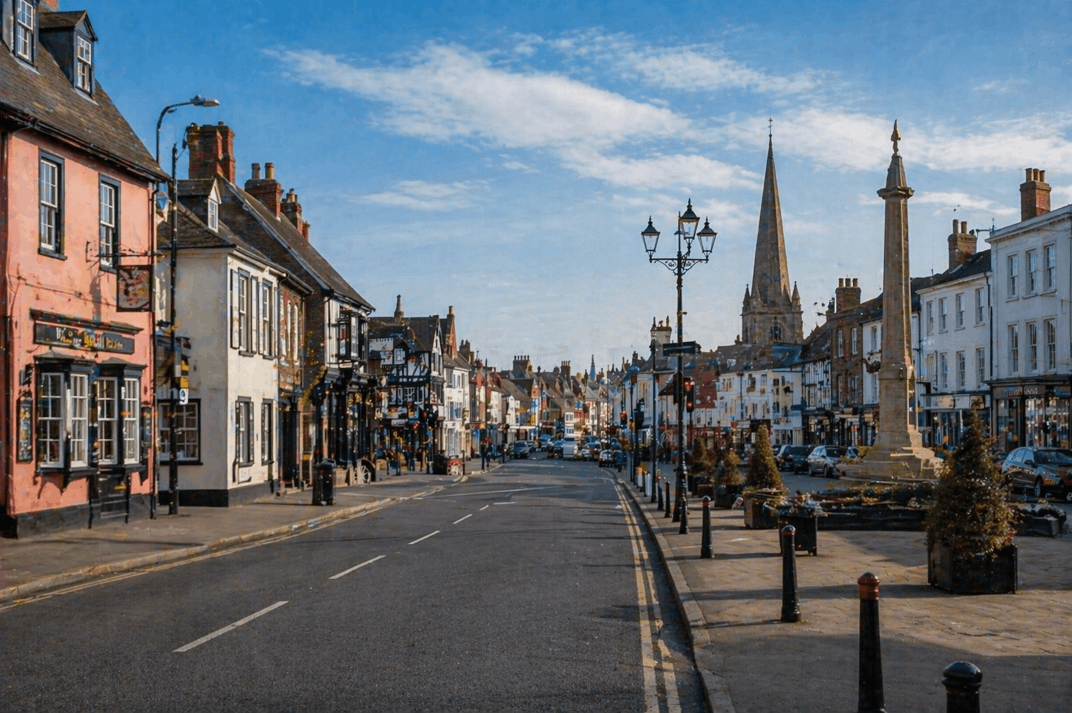 Great Dunmow town centre commercial properties requiring professional heating services