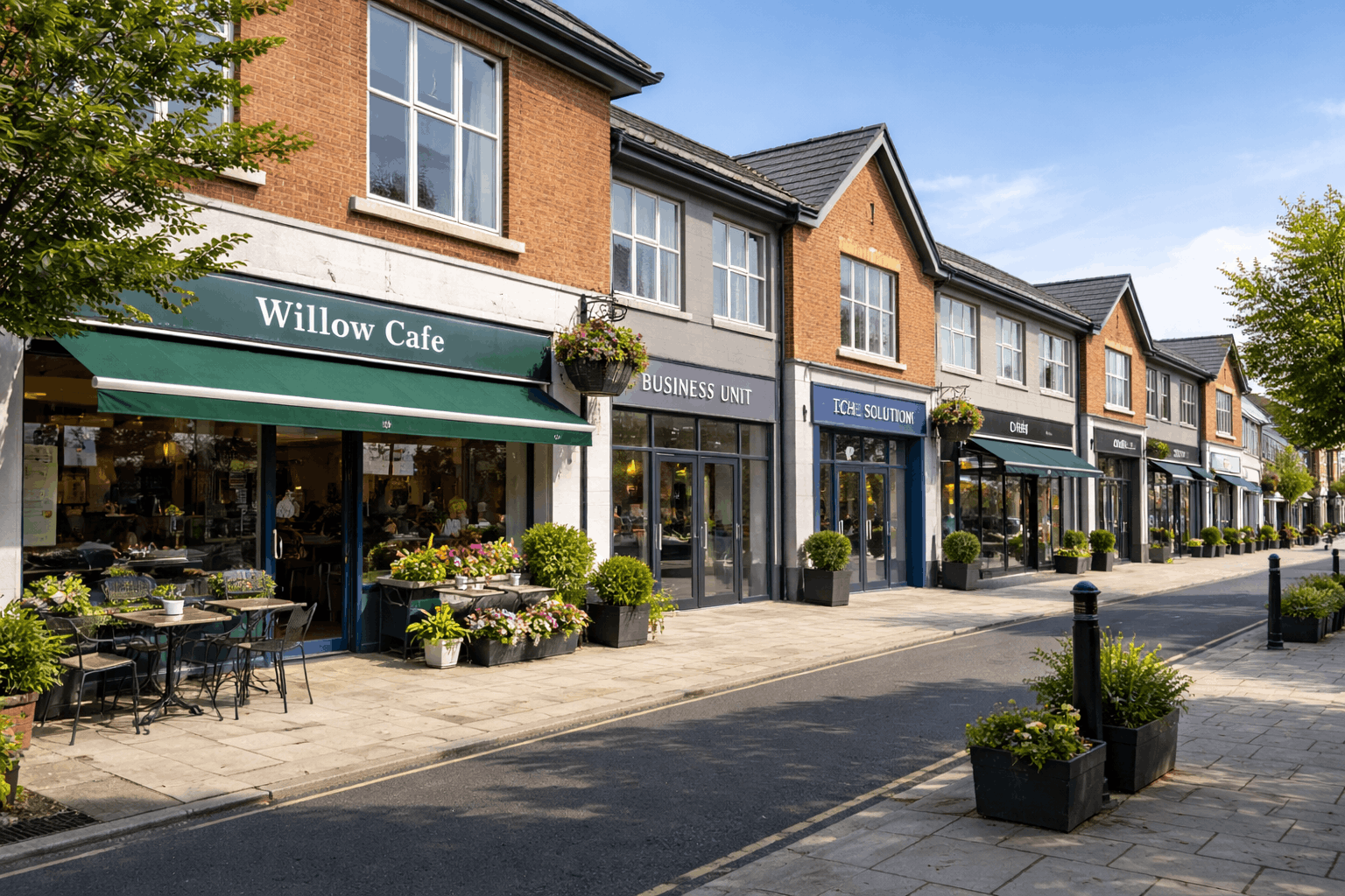 Commercial property in Halstead requiring professional boiler repair services