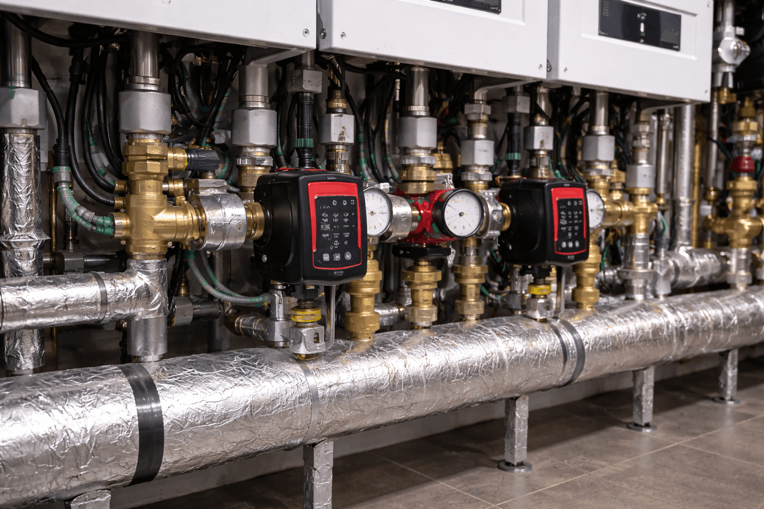 Industrial heating pipework installation and repair work for commercial property in Sudbury East Anglia