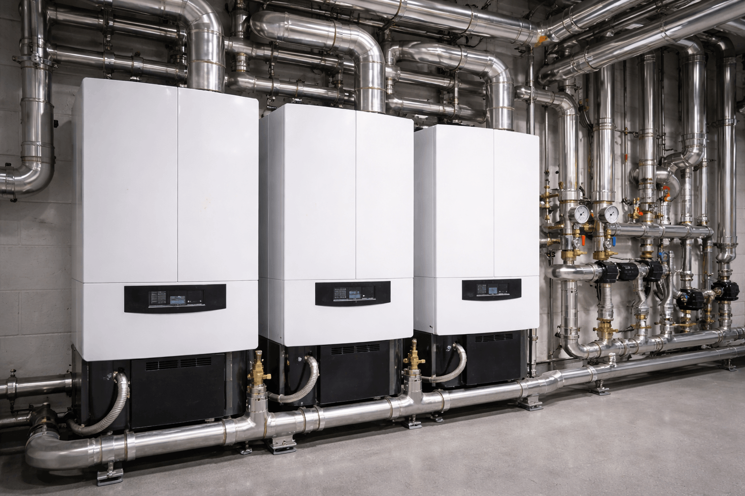 Professional installation of new commercial boiler system in Haverhill business premises by certified engineers