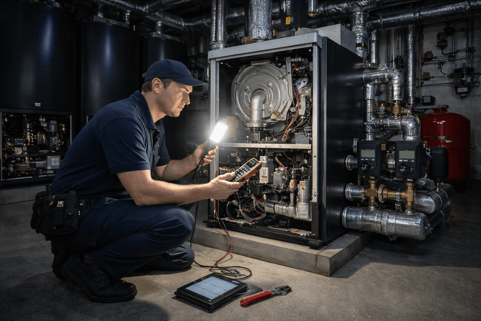 Rapid emergency commercial boiler repair response in Halstead by Gas Safe engineers