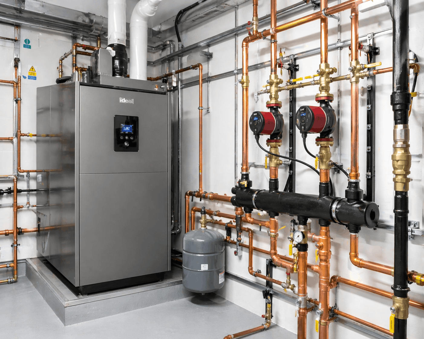 Replaced commercial boiler system fully commissioned and operational in Colchester business premises