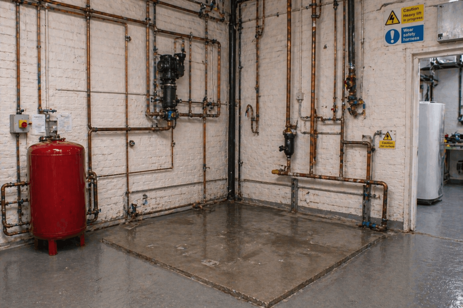 Sudbury commercial boiler room preparation and layout planning before new system installation