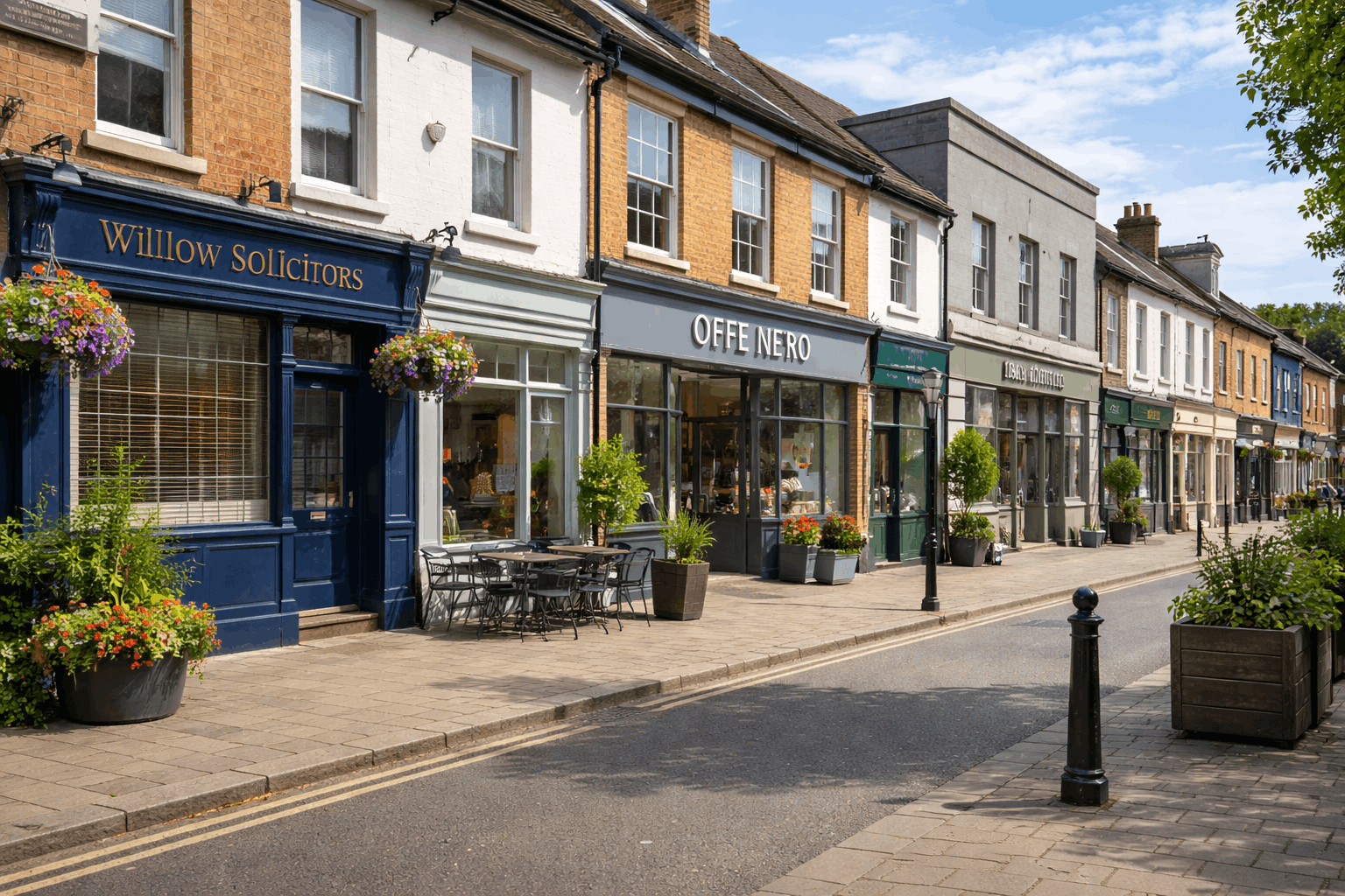 Sudbury town centre business location where Anglian PHE provides commercial heating and boiler repair services