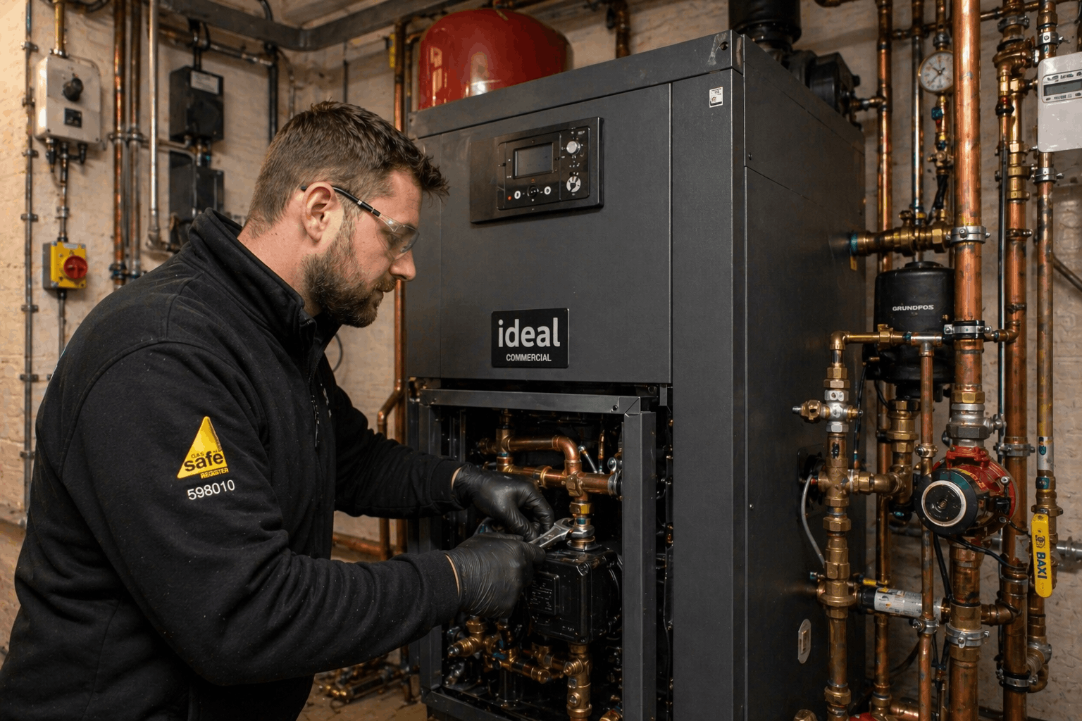 Commercial heating replacement project underway at Sudbury business facility