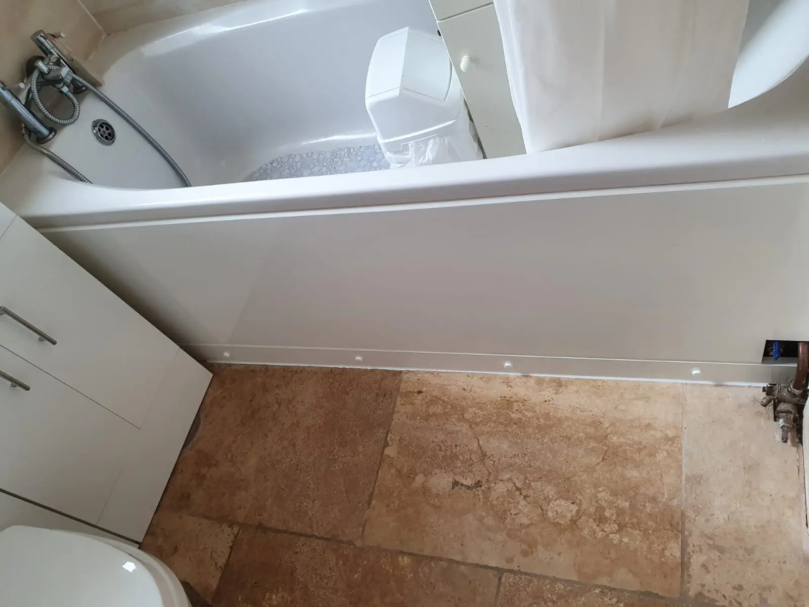Bath plumbing and bathroom installation work from the Anglian PHE portfolio