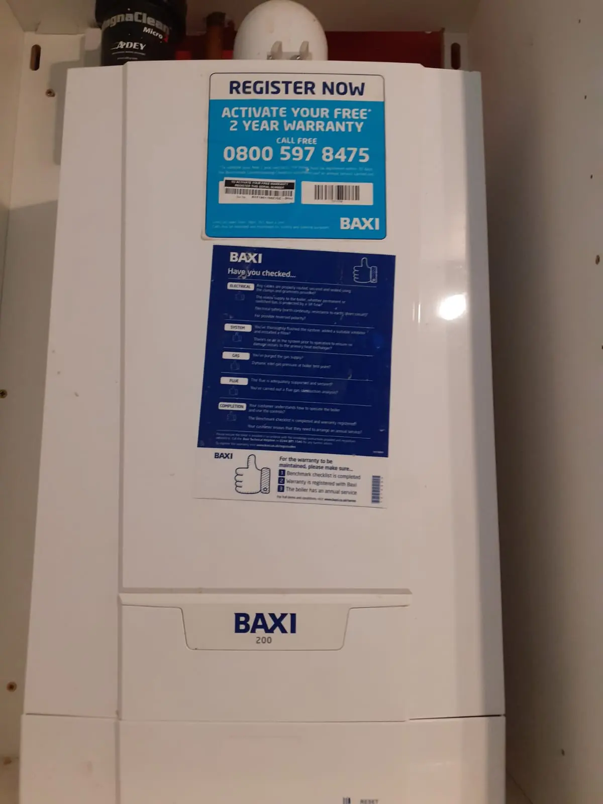 Boiler and heating installation from the Anglian PHE work portfolio